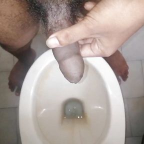 Black asian hard cock touching in bathroom afternoon