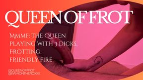 MMMF: The Queen Playing with 3 Dicks ⚔️🔥
