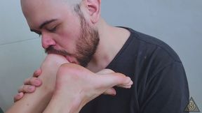 (Part 2) Worshipping Jennifer's Feet After a Long Day
