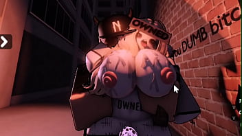 She was being annoying so I had to punish her [roblox]