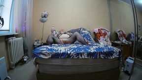 Mother-in-law Masturbates Pussy and Cums Every Day