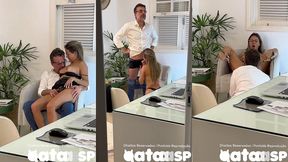fui fazer reuniao de campanha com meu chefe e o clima esquentou!