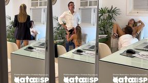 fui fazer reuniao de campanha com meu chefe e o clima esquentou!