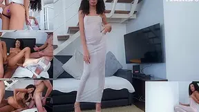 1.90m Tall And Very Slim Asian-Brazilian, Ob Honey Fucked By