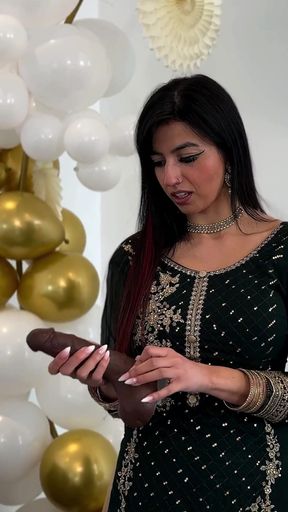 Aaliyah Yasin Finds a Dildo After the Eid Party