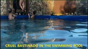 CRUEL BASTINADO AND FEET TORMENT IN THE SWIMMING POOL MOBILE VERSION