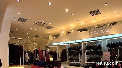 Exceptional czech sweetie gets seduced in the mall and shagged in pov