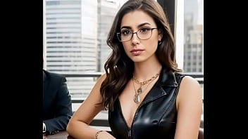 Bored Business Bitch - Part 1 - AI Illustrated Leather Porn Dream