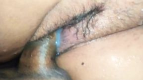 She asks for plenty of milky cum inside her pussy. A moaning and multi-orgasmic whore.