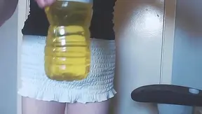 Exhibitionist Pees Publicly, Flaunting His Tight Ass — SkinnyFemboyOso 18+
