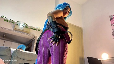 Jinx Cosplay Fart Domination – Worship My Ass and Stinky Gas