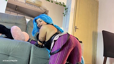 Jinx Cosplay Fart Domination – Worship My Ass and Stinky Gas