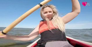 I get a blowjob from a great kayaker