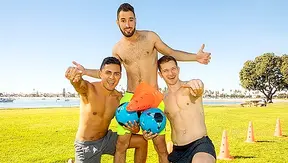 Hot Threesome ~ Fit Hotties Deacon, Asher, and Hector  - Sean Cody