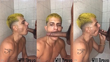 Novinho morrendo deu uma de patrão me botando pra mamar