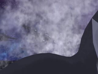 Space Raccoon Ass Invasion - POV Yiff Sex