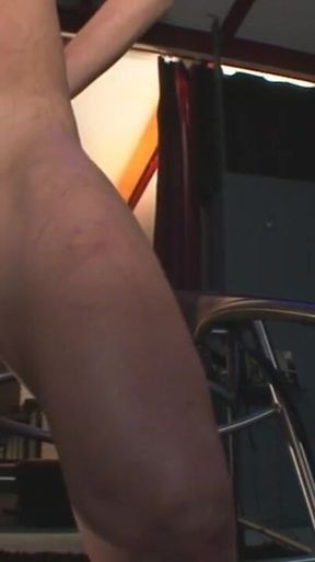 Humiliating wax play, whipping