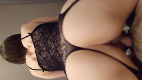 Adulterous couple shares amateur pleasures