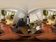 Aurora Fox - Naughy Office VR in HD