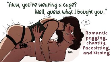 Steamy Goodbye Chastity with Rough Pegging and Anal Roughness