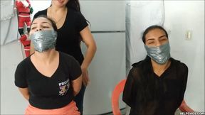 Silly Step-Daughters Crave To Be Gagged: Please Gag Us Tight And BIG!