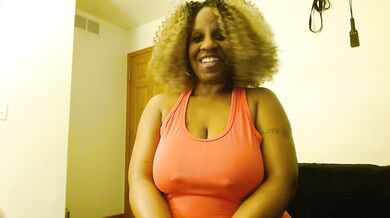 Weak for Ebony Queen Tease and Denial