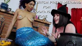 Witch Preps Mermaid for Cooking Vore SD - A Magical Control Fantasy with Mesmerize and Oiling up in Cosplay featuring Cupcake Sinclair and Jane Judge