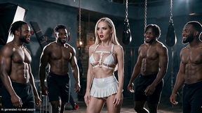 blonde beaty of the double anal double vagina gangbang /ai movie)