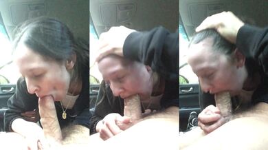 Romantic teen POV deep throat face fuck sloppy ends with throat pie