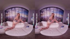 DDF Network VR glamour porn gives POV insight into Dominica's juicy pussy