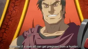 Kuroinu 1- Horny ogres with huge throbbing cocks slam their dicks in to a petite elf