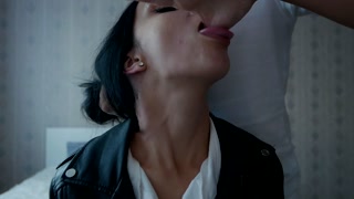 See how much she loves the bites in her neck