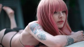 pov: a beautiful cosplayer invites you into her private bath