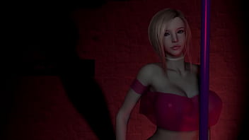 Cute Blonde Stripper - Stipper Pole Dance