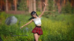 Lust academy #4 we saw Victoria's big boobs, I want to fuck Samantha