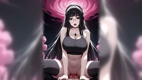Big Tit Asian Hentai AI Goth Girlfriend Takes It All