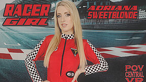 Racer Girl - Adriana Blonde, Adriana Sweet Blonde And Linda Blonde