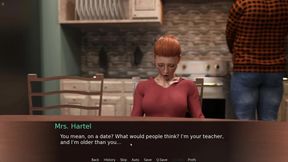 MILF Neighbour Teacher Invites Shemale Girl College Student House for Having Fun Cheating Husband