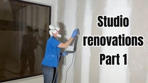 Studio renovations Part 1