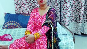 Hot XXX Stepmom Fucked Hard Until Orgasm with Hindi Audio with Dirty Talk Stepson Seducing at Home