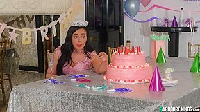 Bridgette B And Whitney Wright - Big-titted Lesbian Stepmommy Ass Sex Fucks Bday Girl