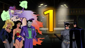 Starfire and Wonder Woman's sultry superhero sex scheme