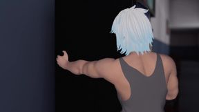 Petite demon girls dominate in backrooms