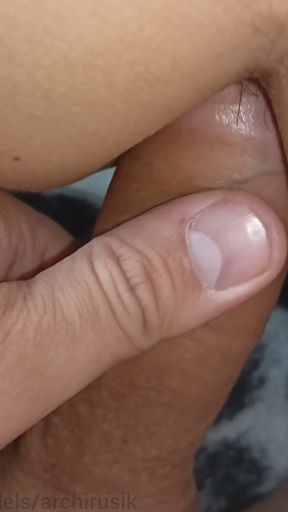 Wow, the first time a femboy Sissy fucks on a dick!   Clip 2
