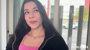 PutaLocura - Torbe pilla a latina skinny Rousse Black y se la folla muy guarro