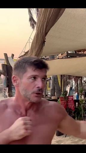Punching Bag on Zipolite Beach