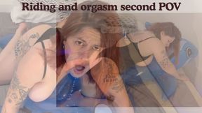 Riding and orgasm POV N* 2