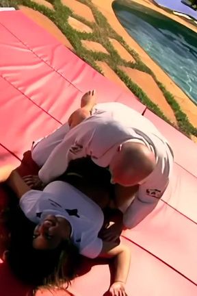 Nici Sterling: a Sensual Beauty Fucked Next to the Fountain