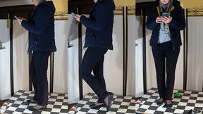 Hard times under clueless Tanja in Ballerinas and Pumps - Cam 4