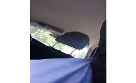 sucking and fucking my homie's tight ass in my car